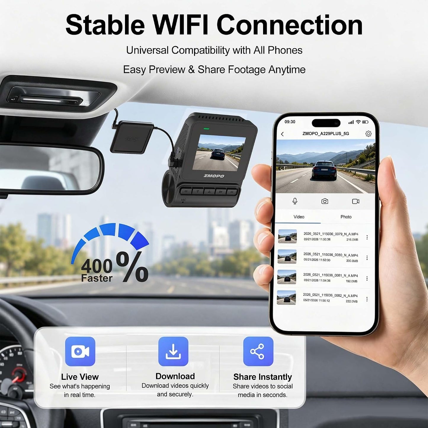 ZMOPO X7 Dash Cam