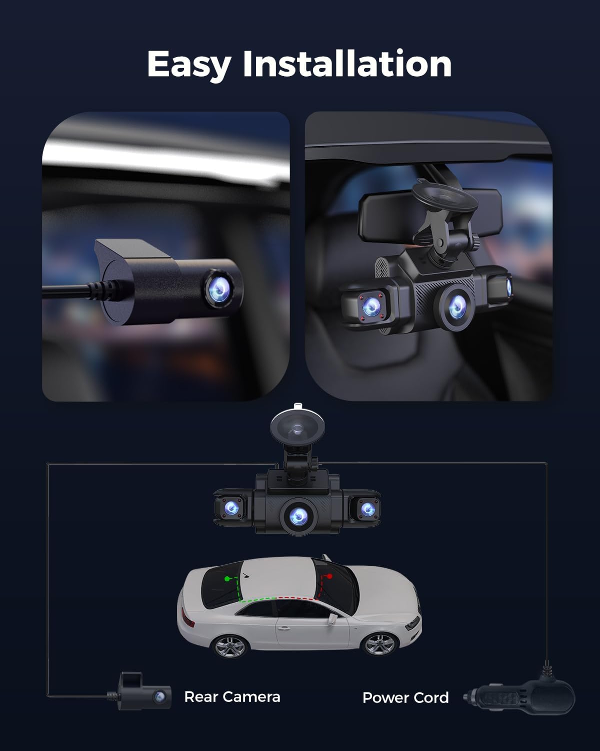 ZMOPO D435 Dash Cam