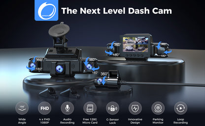 ZMOPO D435 Dash Cam